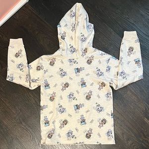 LOL Surprise hooded girls Sweatshirt New without tags, off white Sz 14